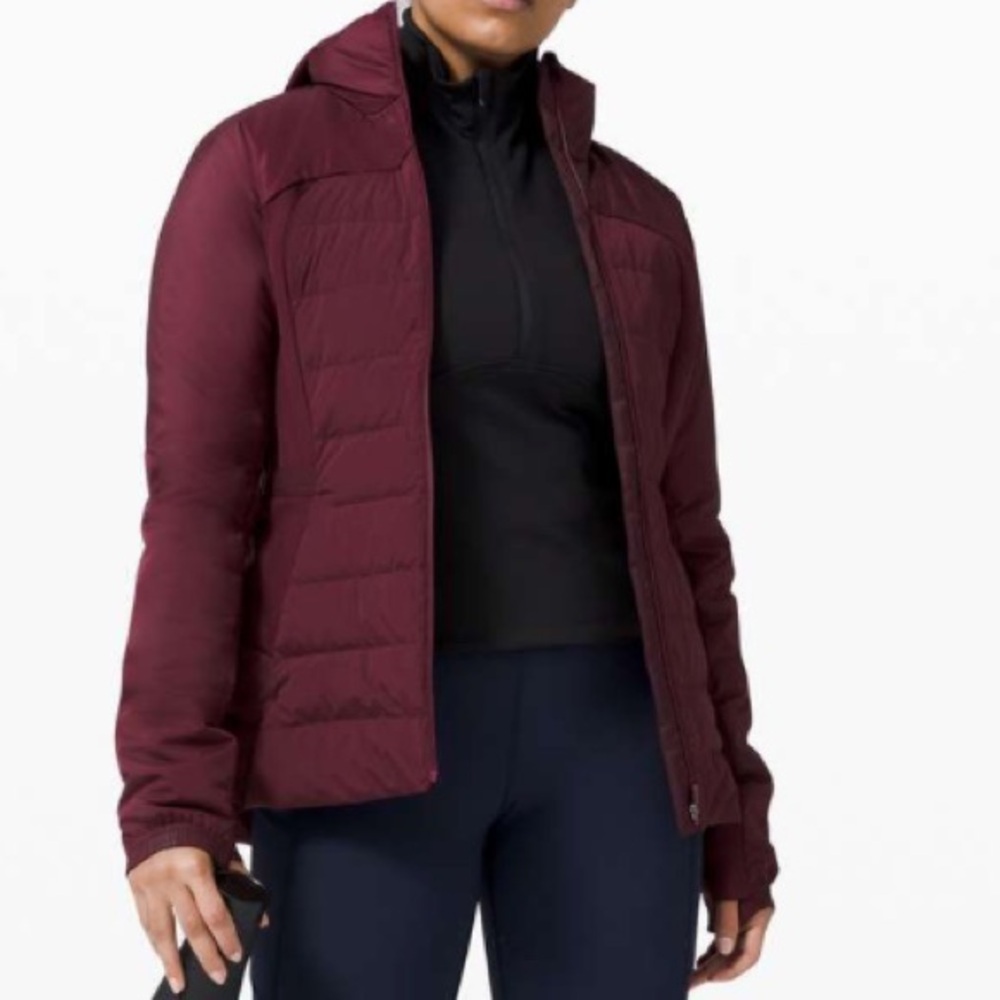 Lululemon(First Release) Cassis Down For it All Jacket, size 6 - Picture 5 of 9